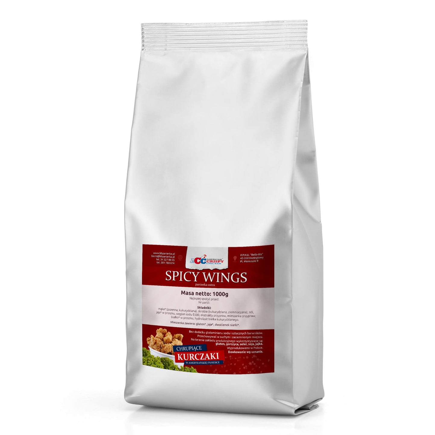 PANIERKA do kurczaka SPICE WINGS - torba 1 kg