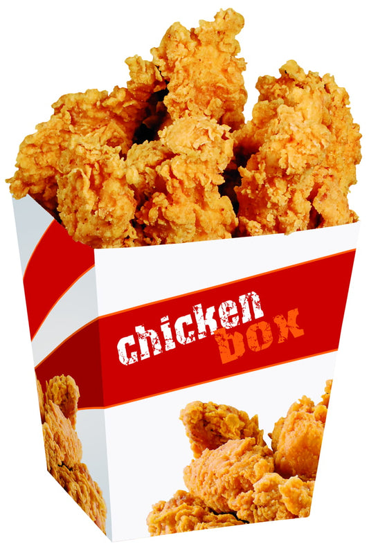 BOX - Panierka do kurczaka SPICY WINGS na 7 kg